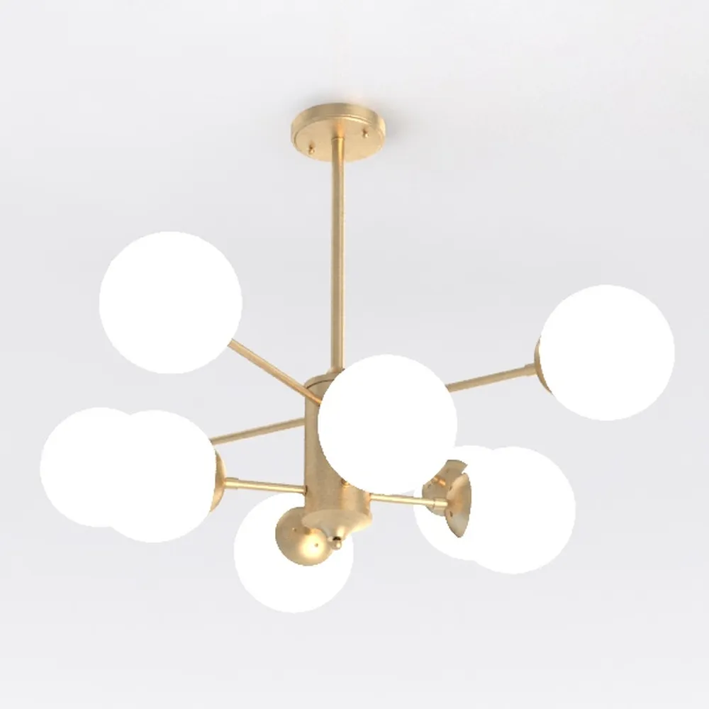 COCOSTAR Reddish Sand Gold Dining Room Chandelier